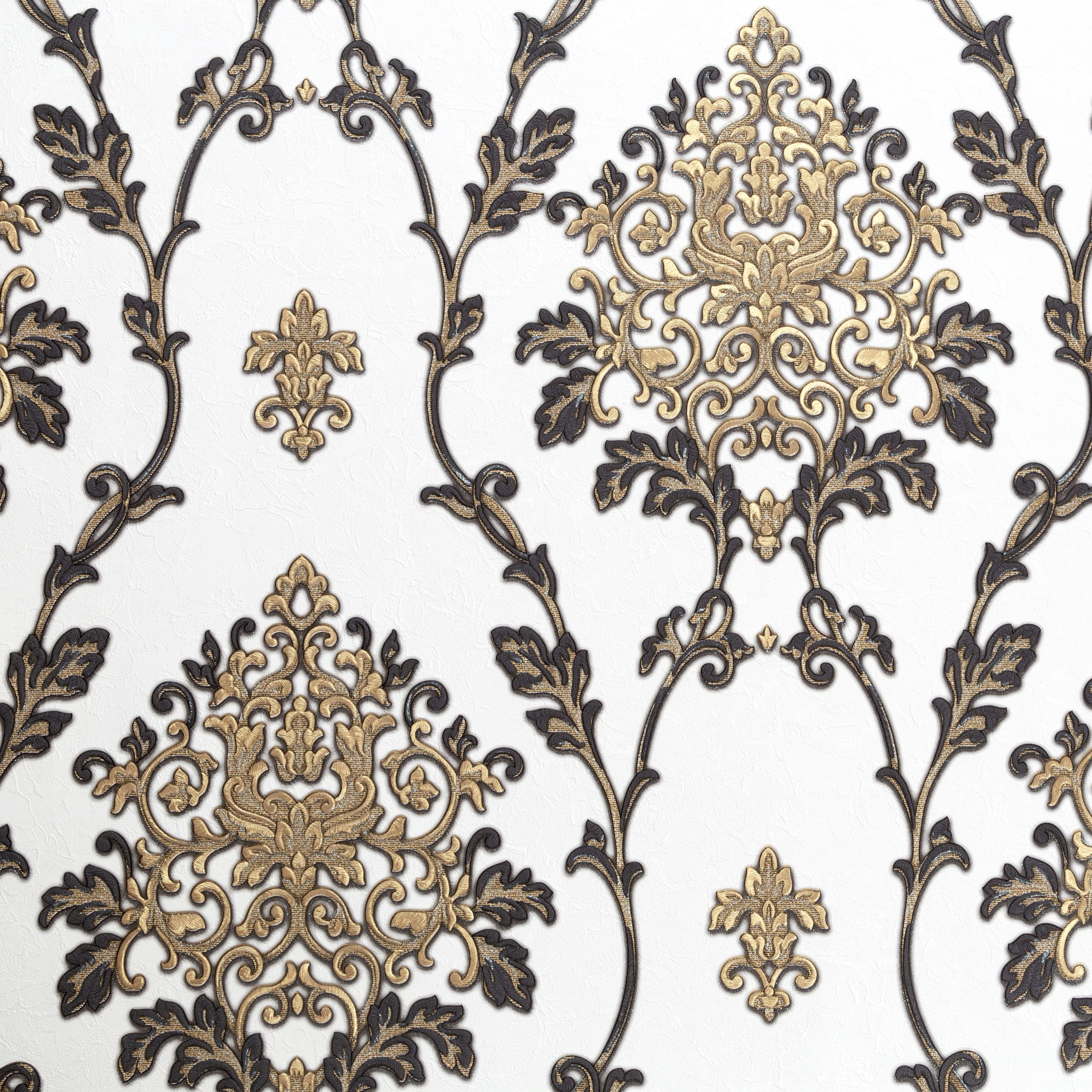 Обои РР71742-19 Р&P 1,06х10 м Zarina белый