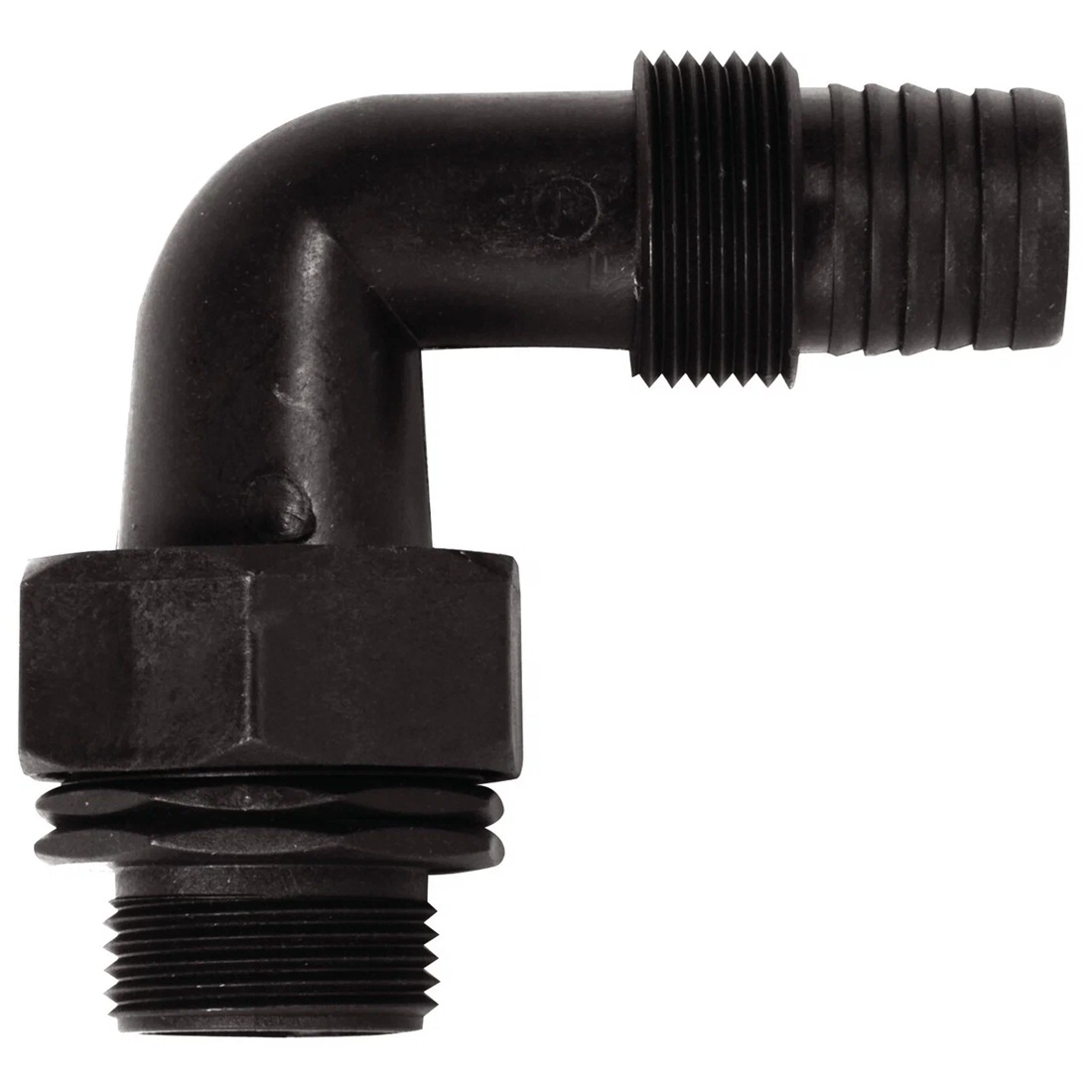 Адаптер для садовых насосов разборный G1" 8 бар шланг 3/4"