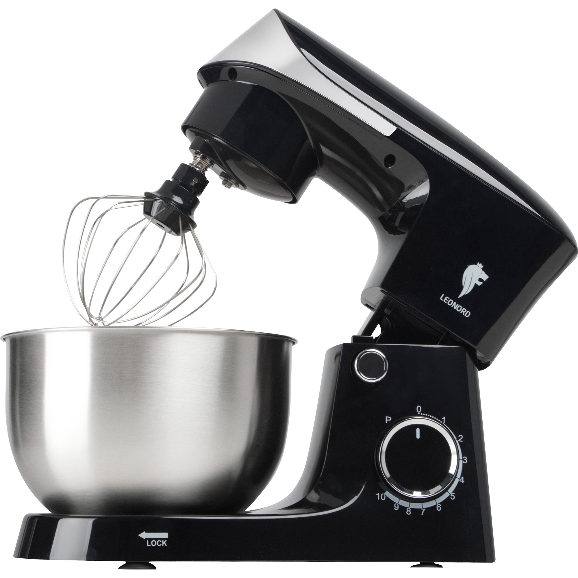 Миксер планетарный Leonord LE-1778 черный 1500Вт