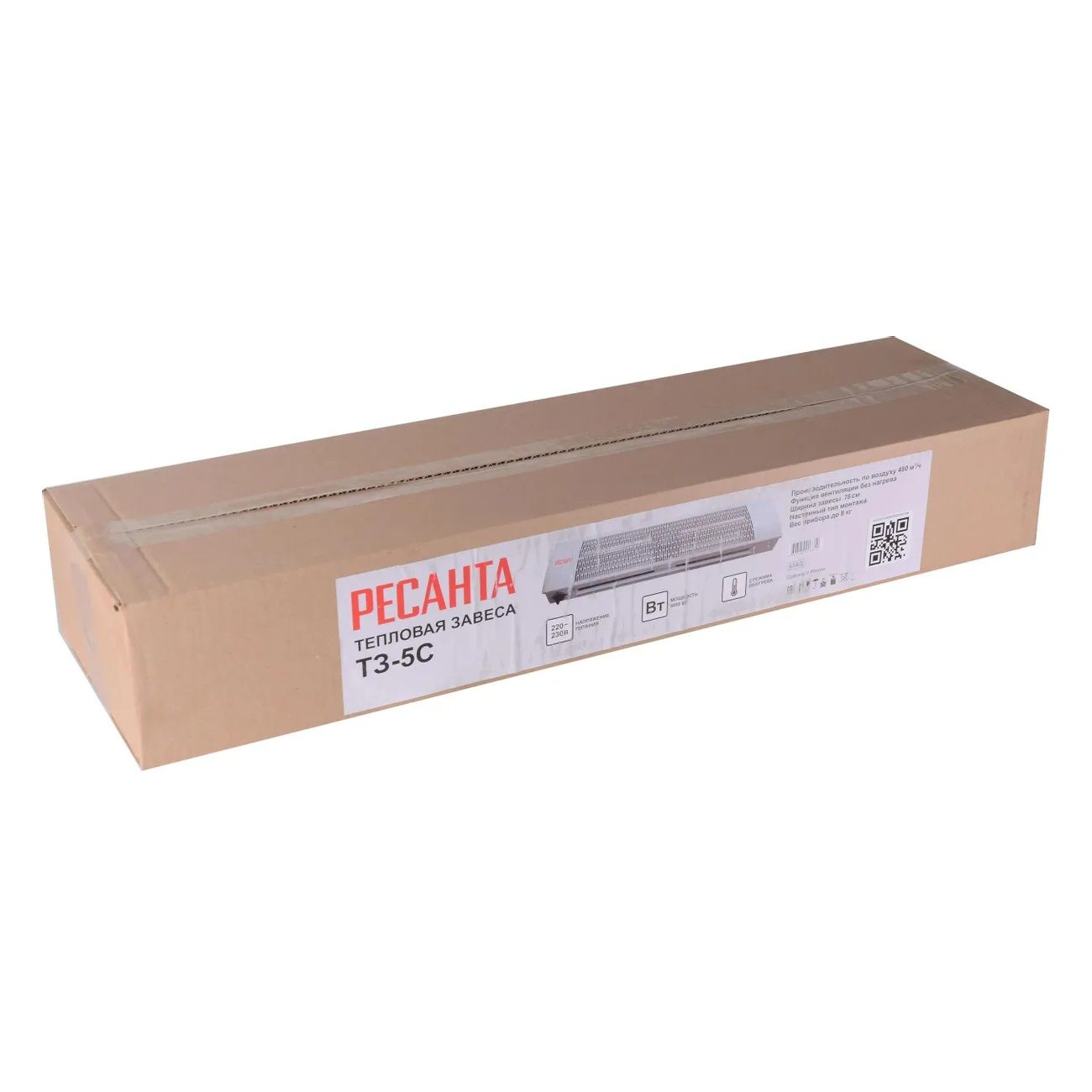 Завеса тепловая Ресанта ТЗ-5С 5кВт 480 м³/ч