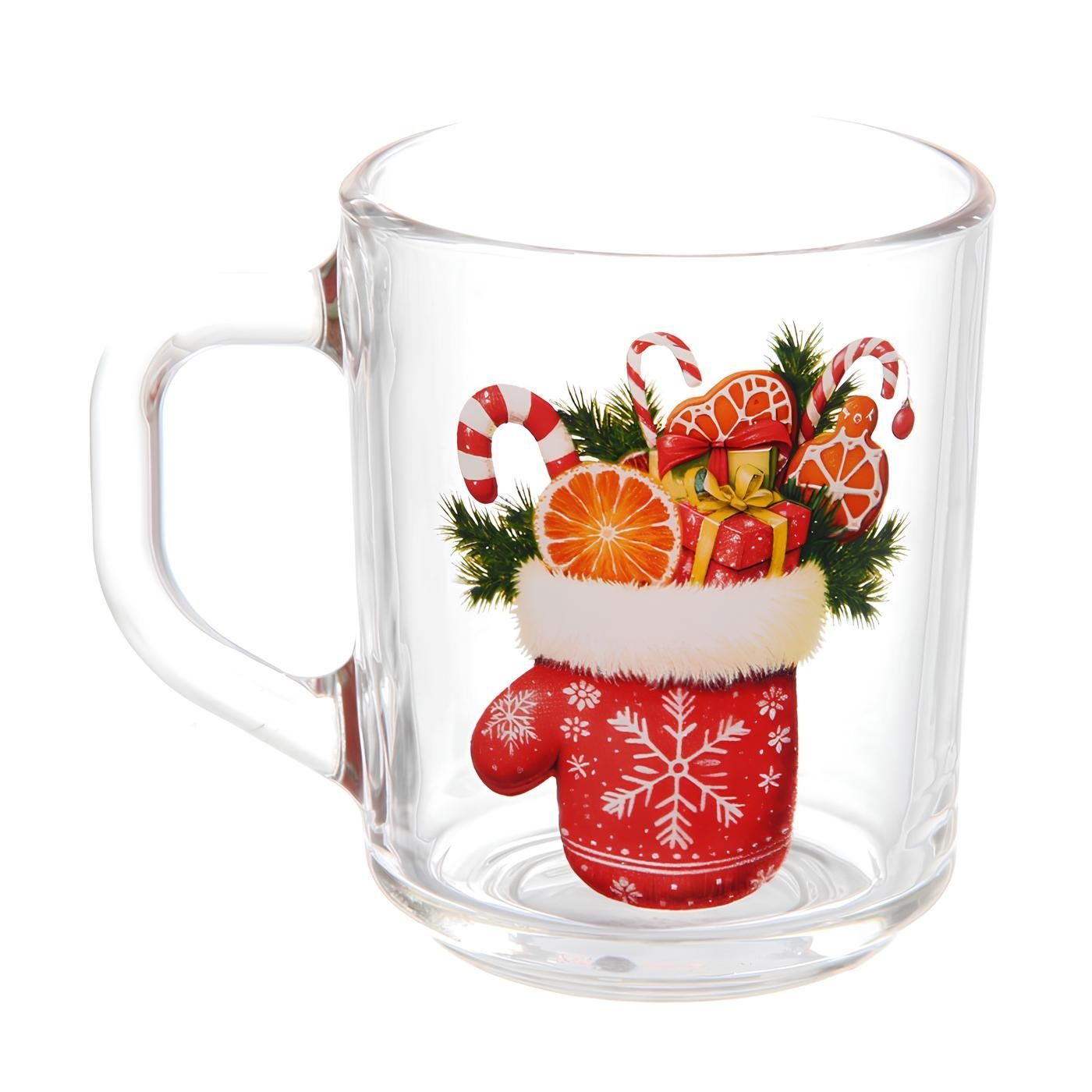 Набор посуды Зимняя фантазия 2 предмета 6 видов