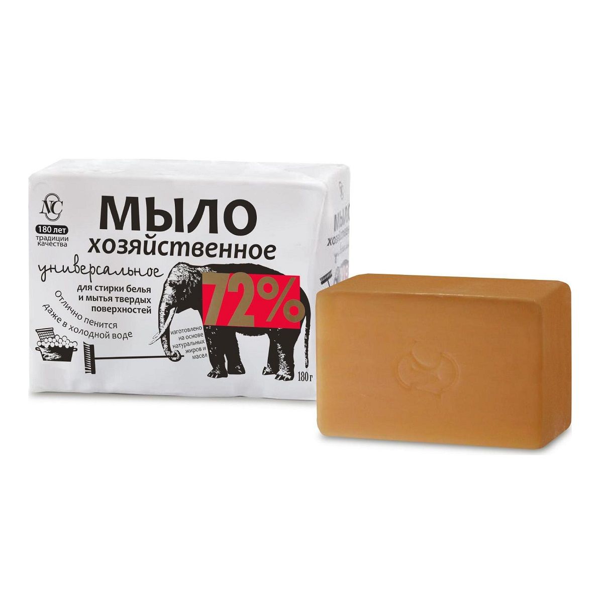 МЫЛО ХОЗЯЙСТВЕННОЕ универсальное 180г
