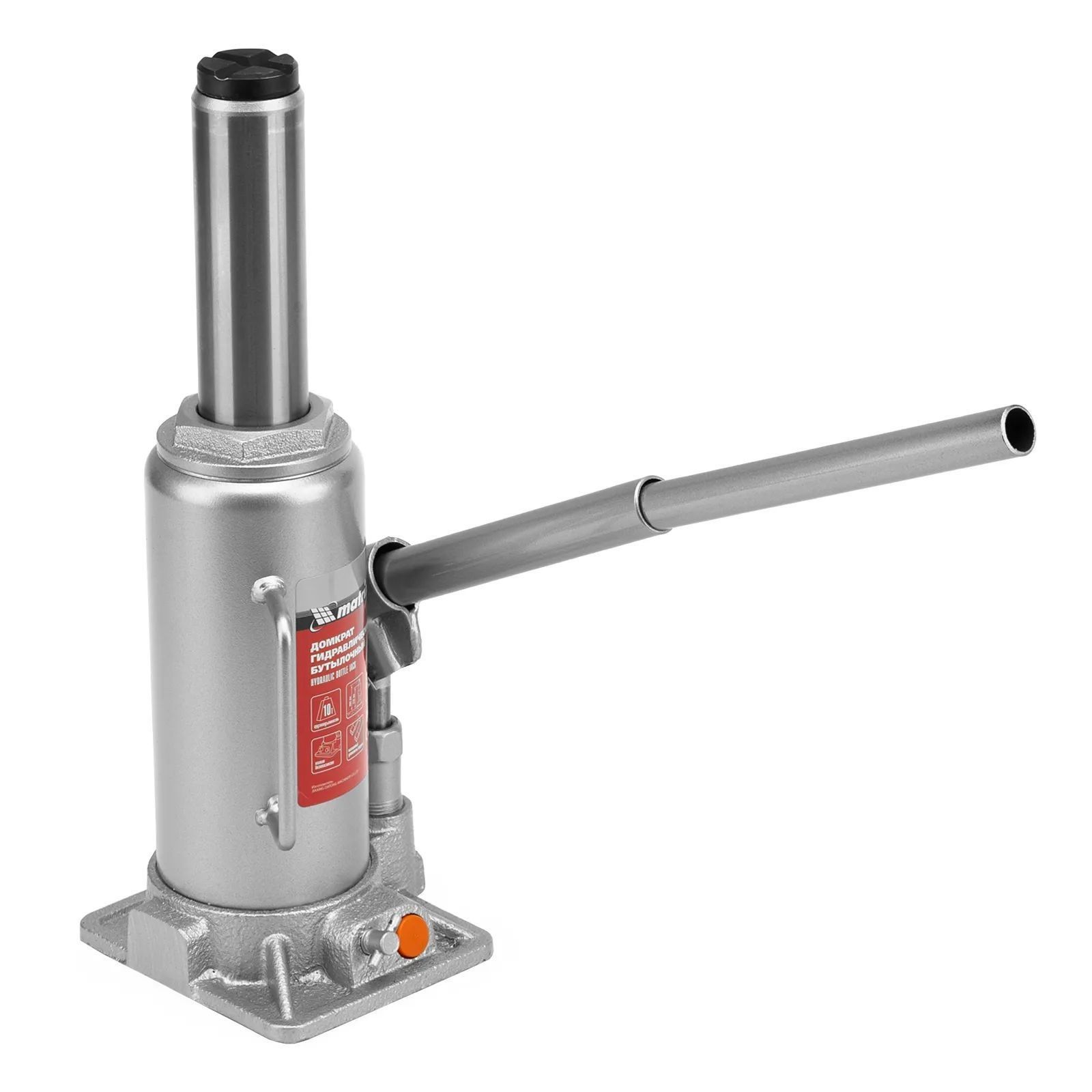 Домкрат гидравлический бутылочный Matrix 10 т 230-460 мм