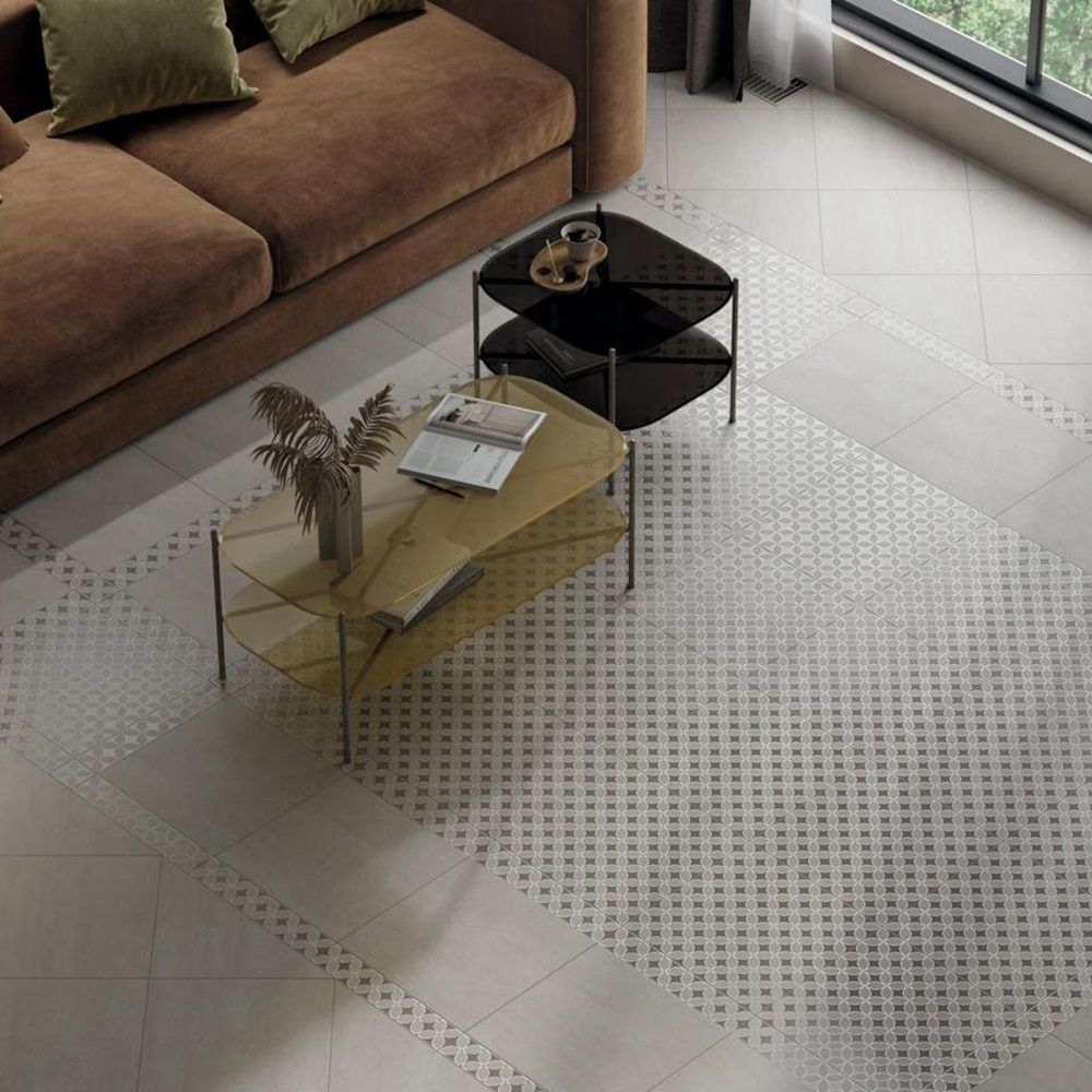 Декор Kerama Marazzi Туф 40,2x40,2 см 8 мм бежевый светлый матовый 0,648 м2