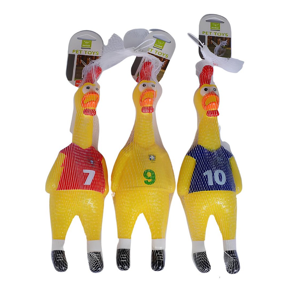 Игрушка-пищалка для собак Nunbell Петух 33х10х8 см 259369