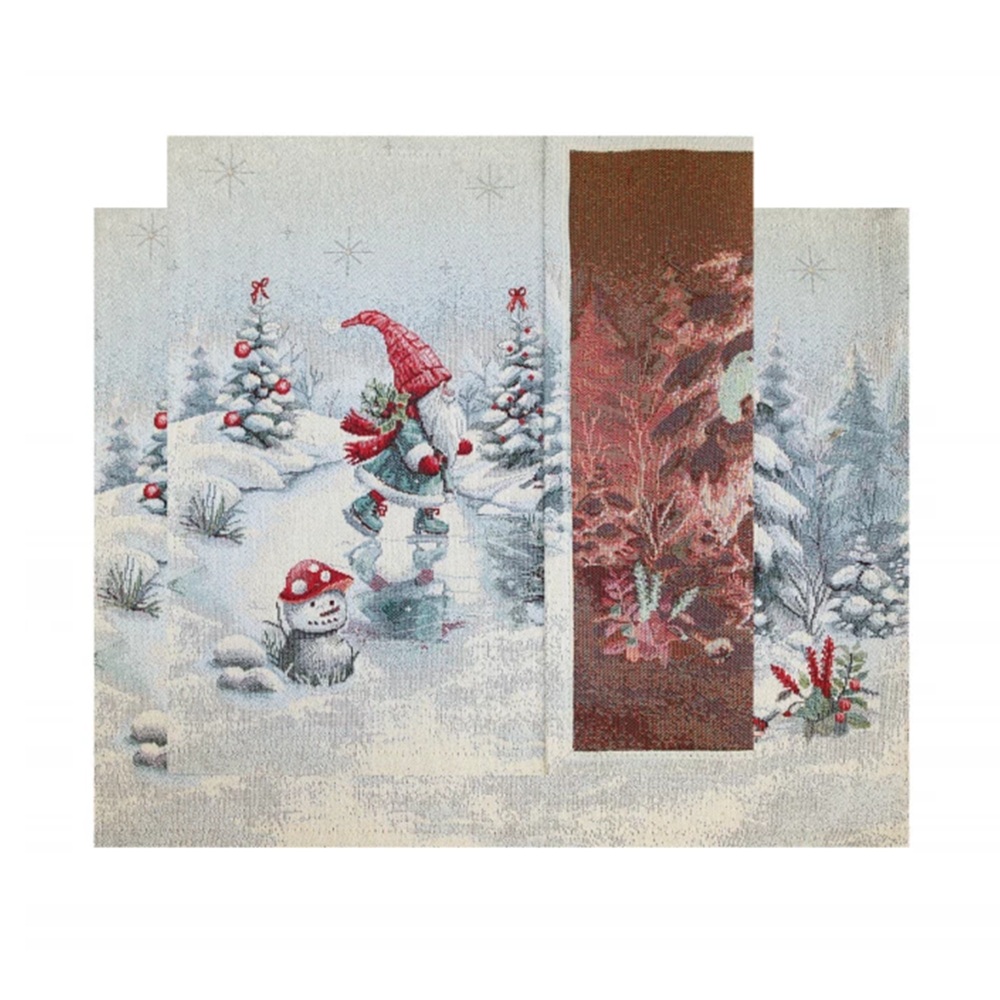 Салфетки сервировочные Гномы 35х45 см 2 шт 2518985
