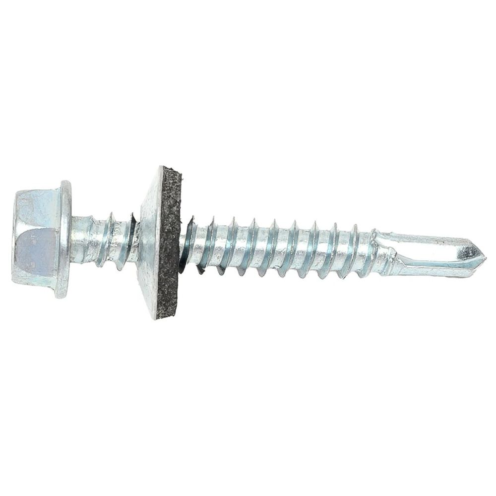 Саморез кровельный 5,5х38 мм цинк вес