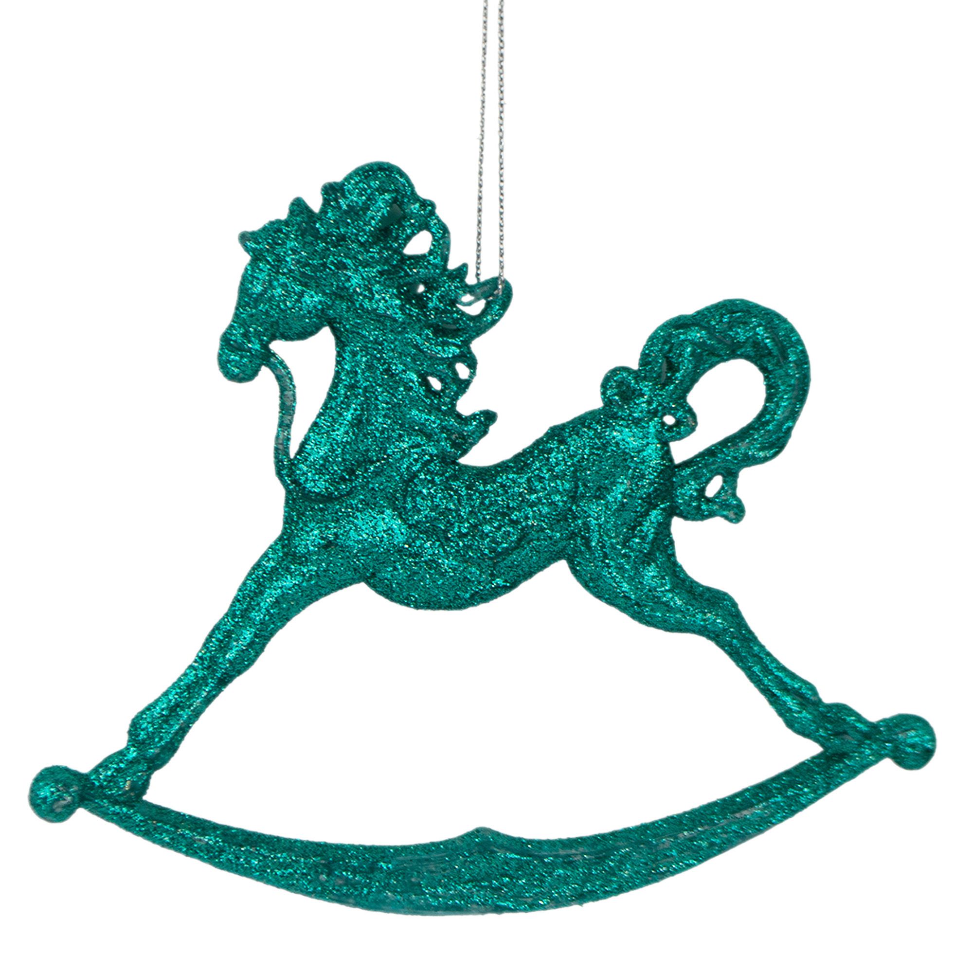 Украшение новогоднее Лошадка 14,5х12х1 см 807591