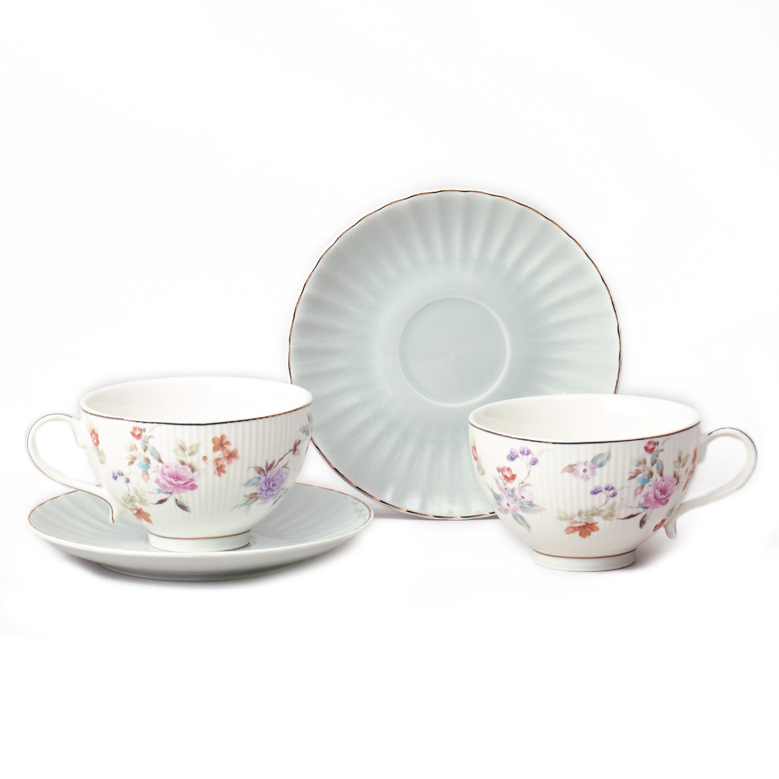 Набор чайный Lefard Времена года на 2 персоны 4 предмета 250 мл фарфор 42-570