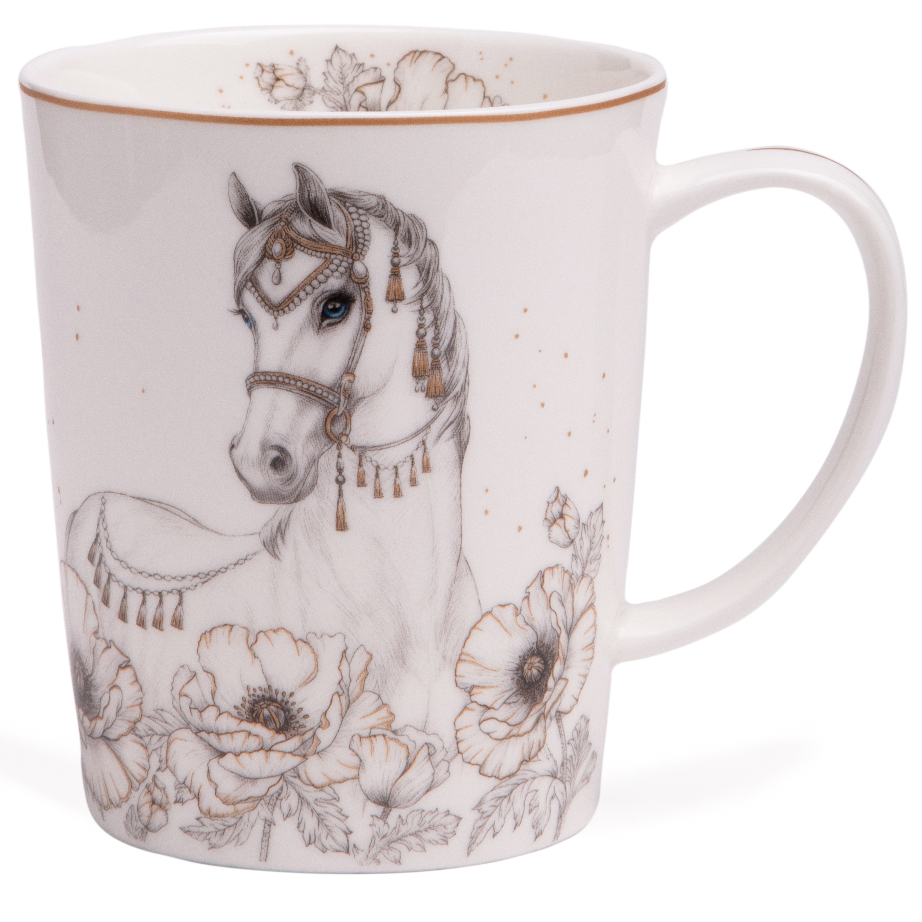 Кружка фарфоровая Lefard Top style 400 мл 590-700