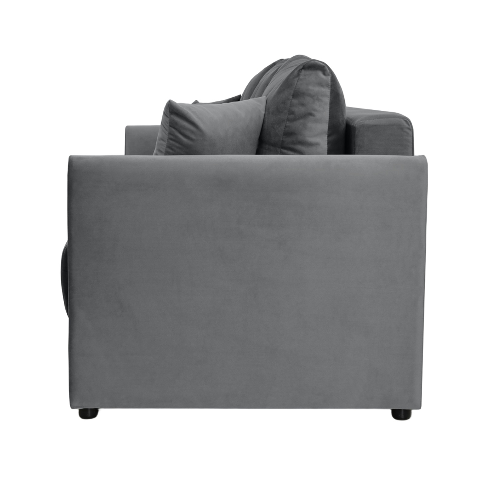 Диван-кровать Монца 2210х790х870 мм Veluta lux 32 серый