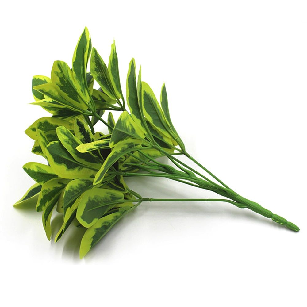 Растение искусственное Шеффлера 30 см желто-зеленый