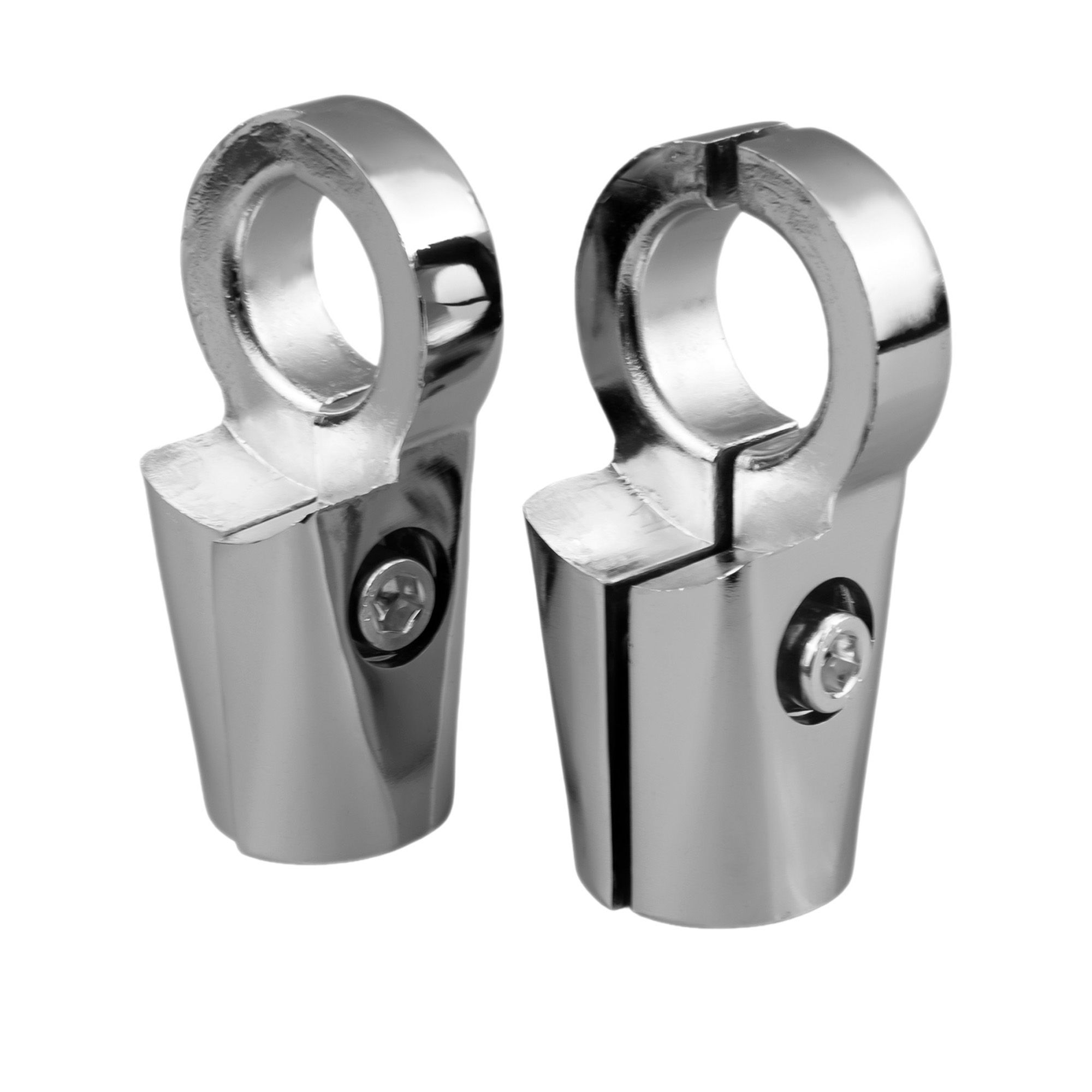 Соединитель для трех  труб угловой (компл нах-ся в 2-х пакетах)GT15 CHROME