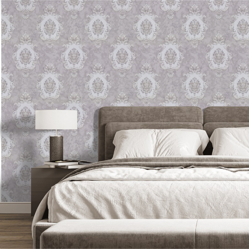 Обои Palitra Life Alina PL72566-41 пудровые вензель 1,06х10 м