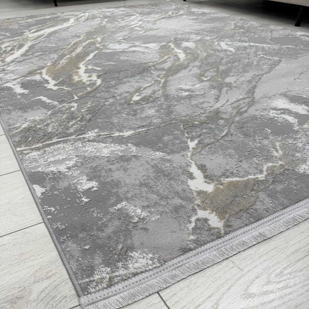 Ковер Афина 9012A 2х2,9 м серо-бежевый