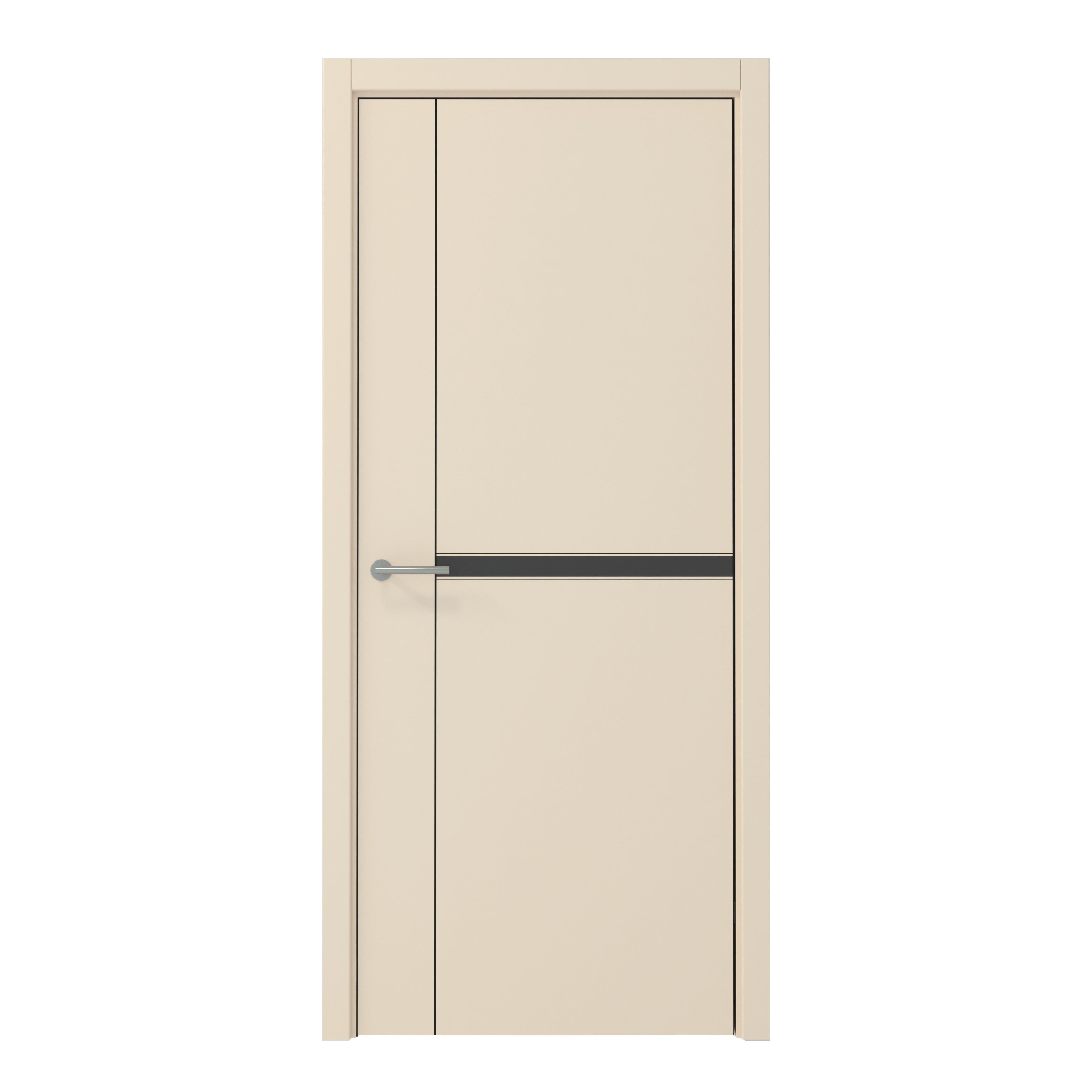 Дверь межкомнатная 600х2000 мм Графика-2 ДГ Vinyl PRO Сэнд