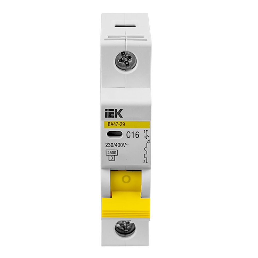 Выключатель авт. мод. 1п C 16А ВА 47-29 4.5кА ИЭК MVA20-1-016-C