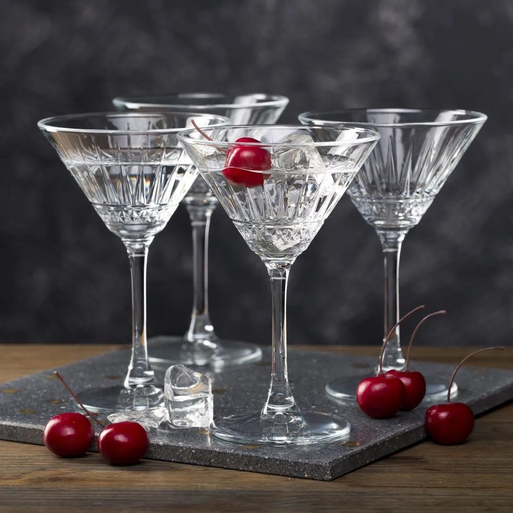 Набор бокалов для мартини Elysia 4 шт 220 мл