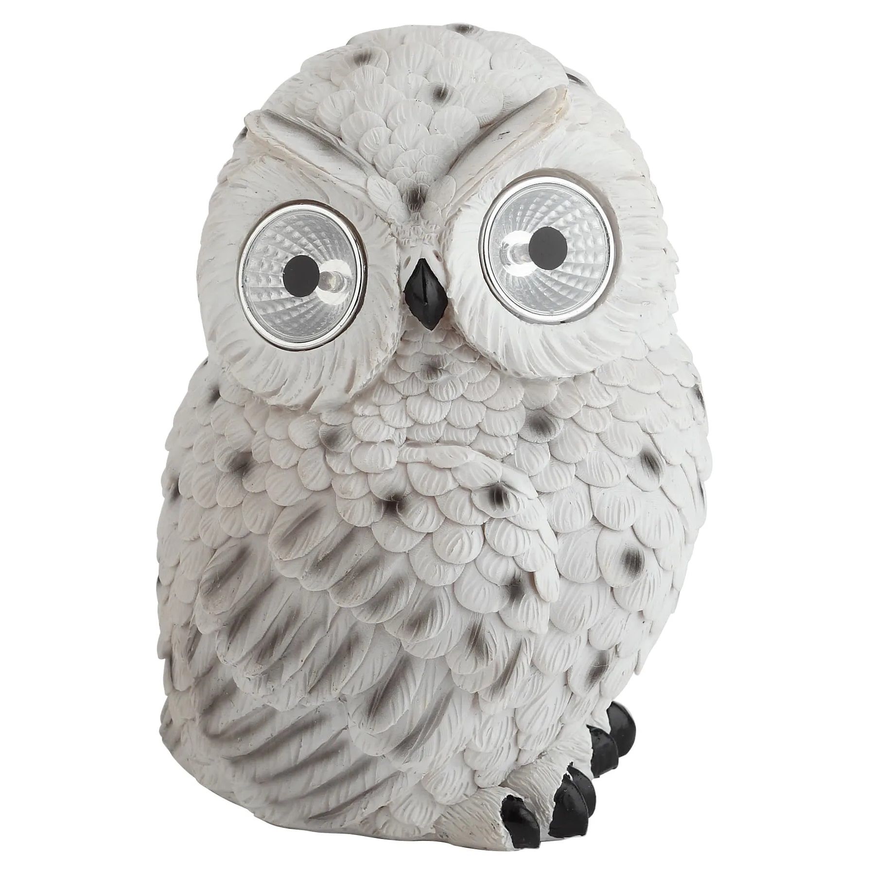 Фигура садовая Полярная сова 19 см ЭРА ERAFYS01-09 светильник на солнечных батареях
