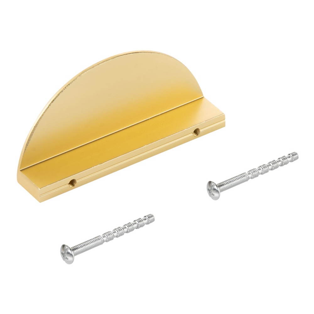 Ручка накладная алюминиевая Edson 22204-64-GA 64 мм/90 мм мат золото