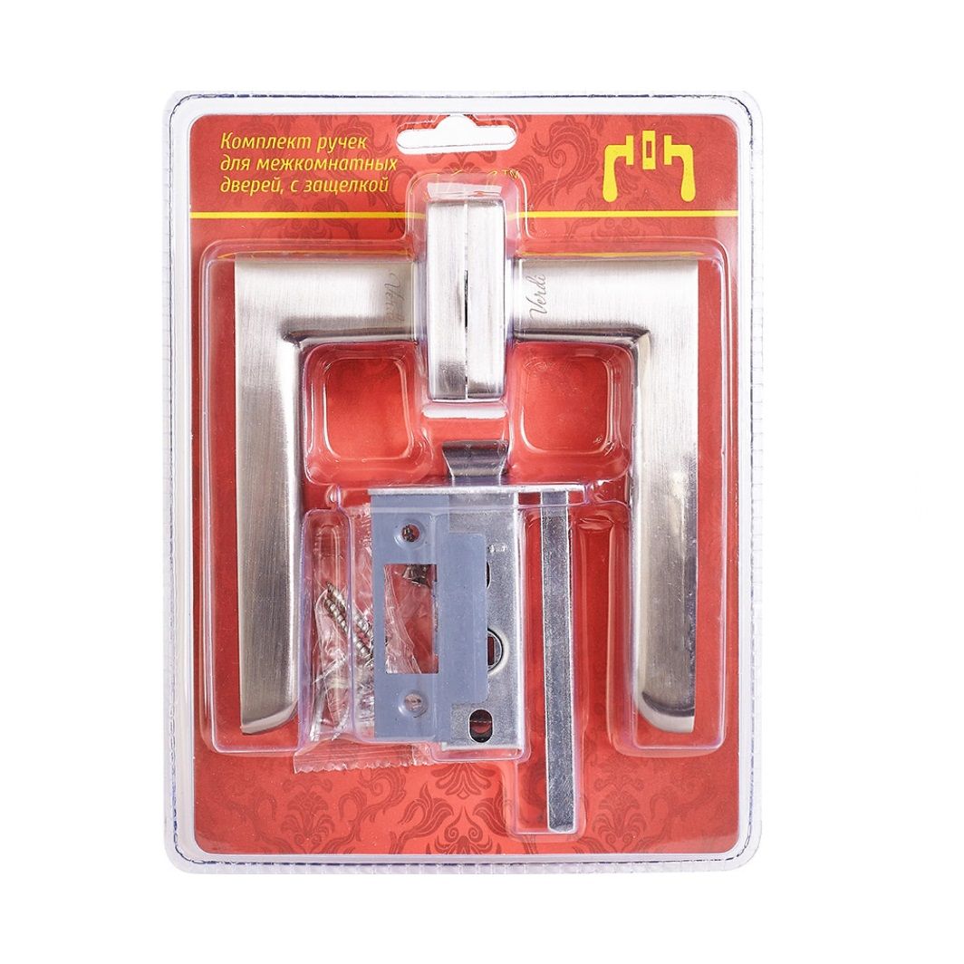 Комплект ручек Verdi 137SN/45 бел никель механизм C45