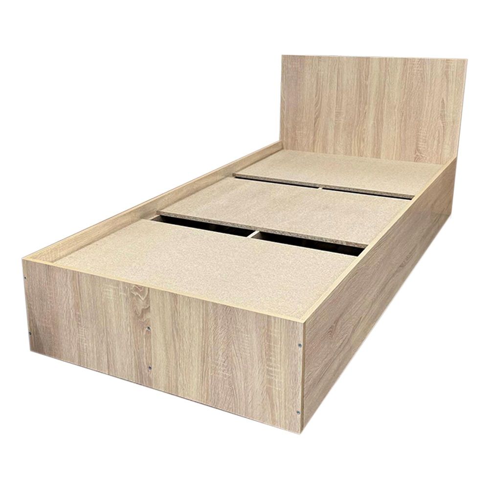 Кровать №2 900х2000 мм Дуб Сонома светлый