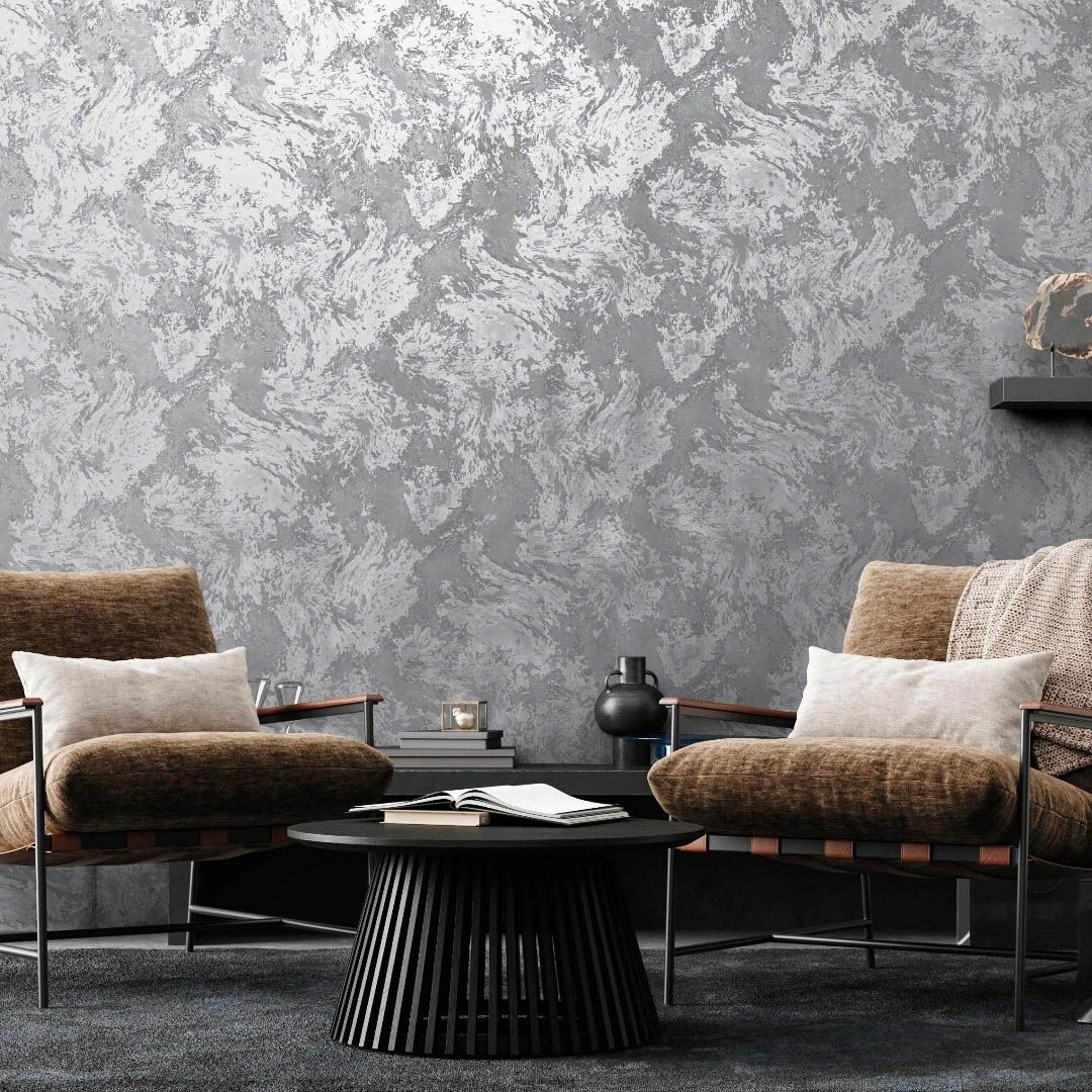 Обои 98617 Ateliero 1,06х10 м Cosmopolitan серый