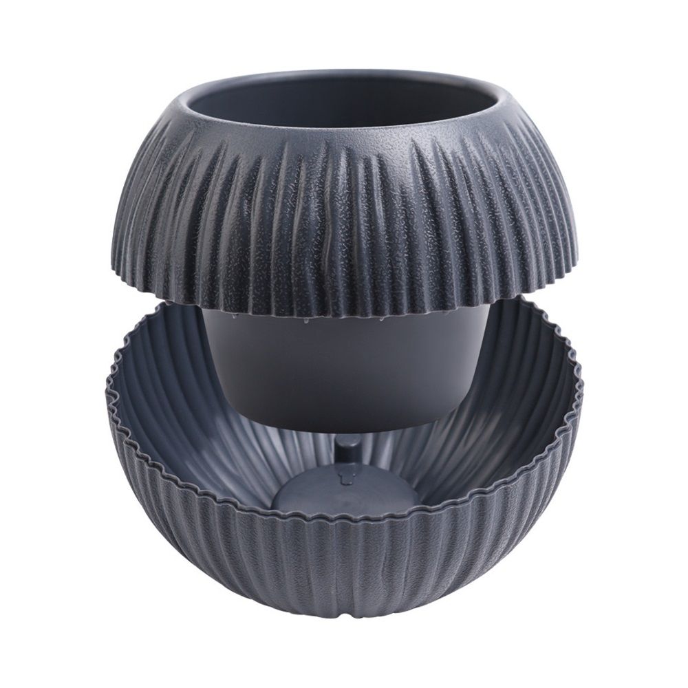 Кашпо Сфера Мини антрацит 0,3 л