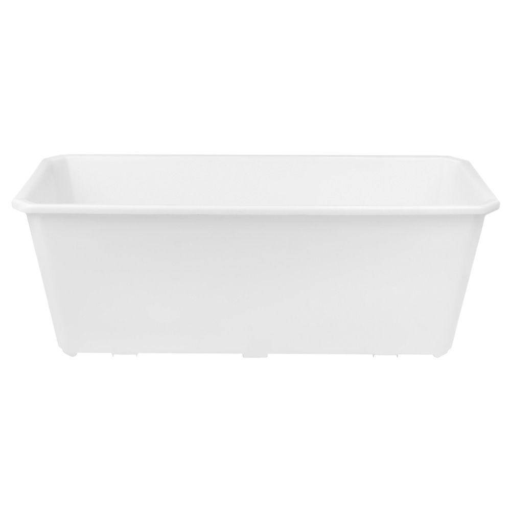 Ящик балконный без поддона белый 60 см