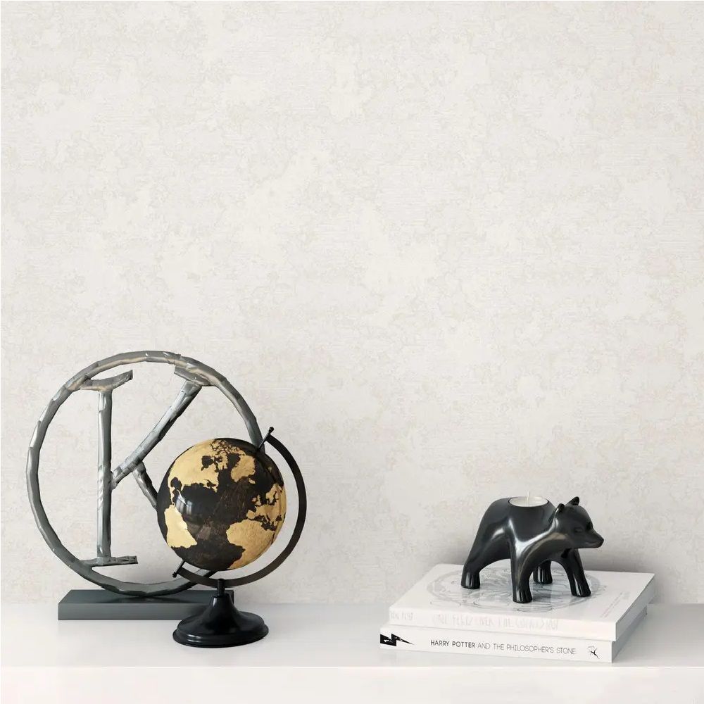 Обои Erismann Andrea 60676-04 бежевые штукатурка 1,06х10,05 м