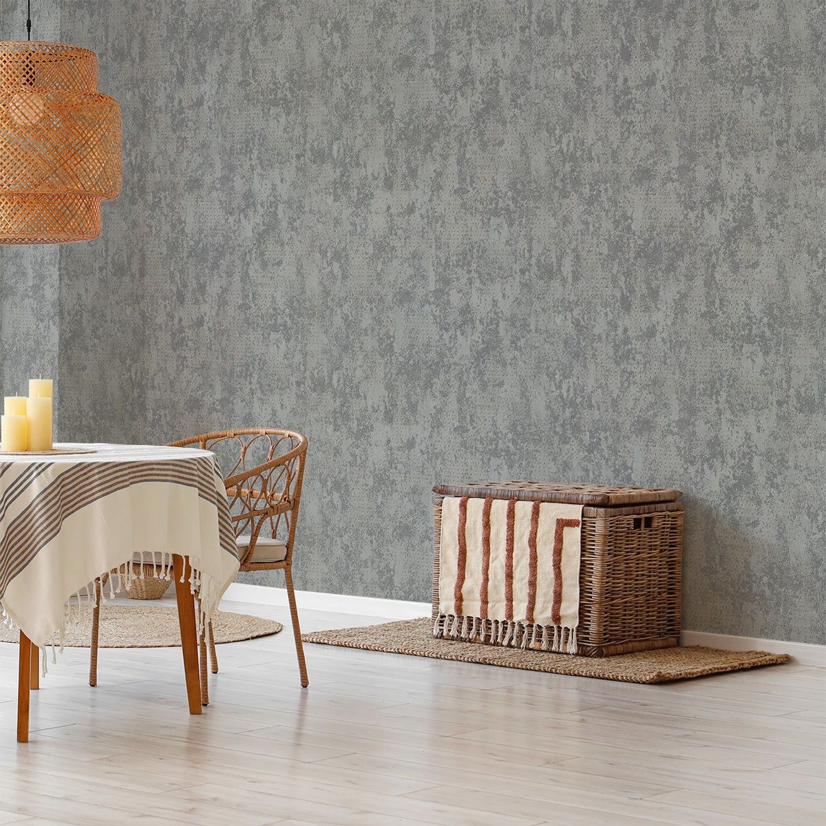 Обои Аспект Кайра 70671-44 графит кожа 1,06х10,05 м