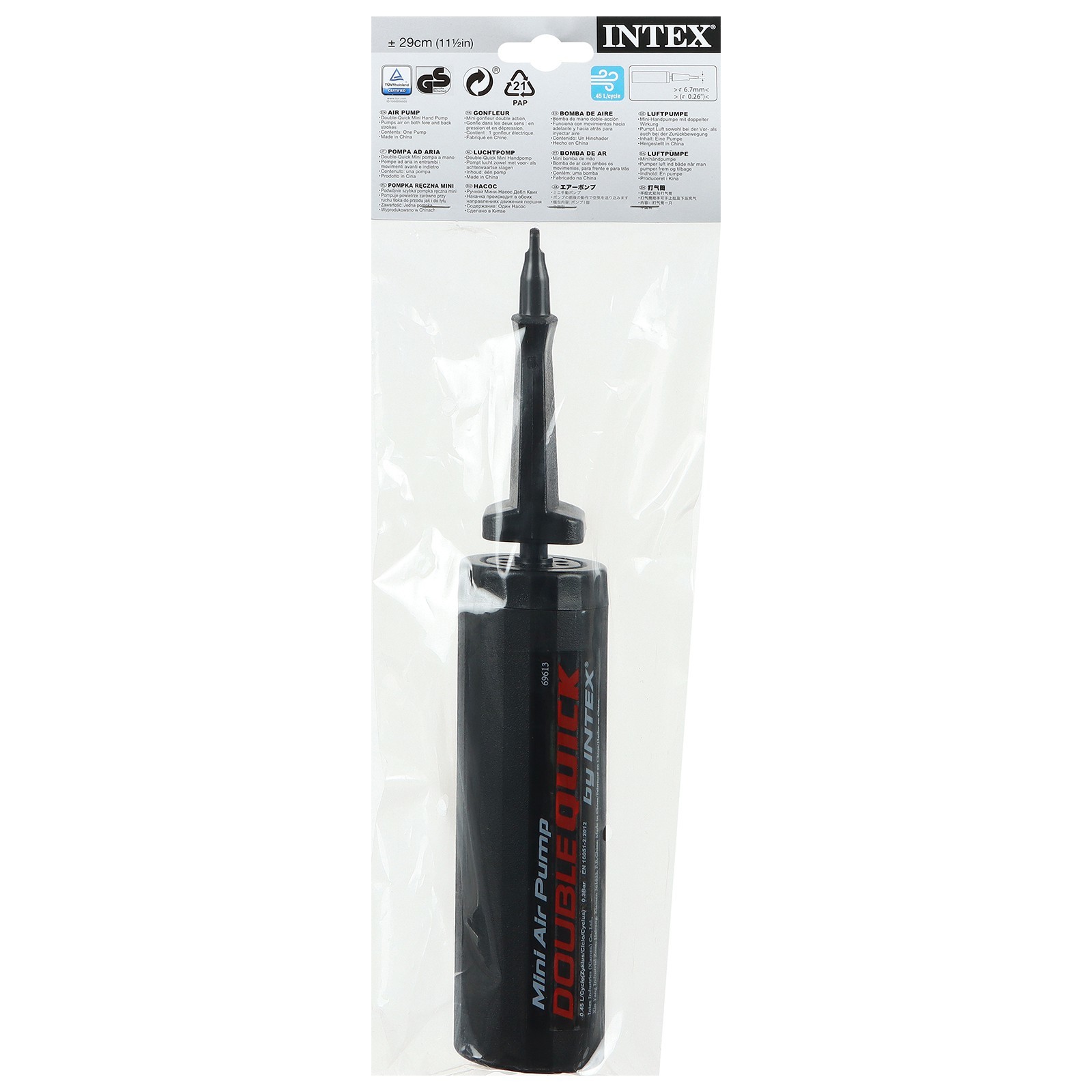 Насос ручной 29 см Intex 69613