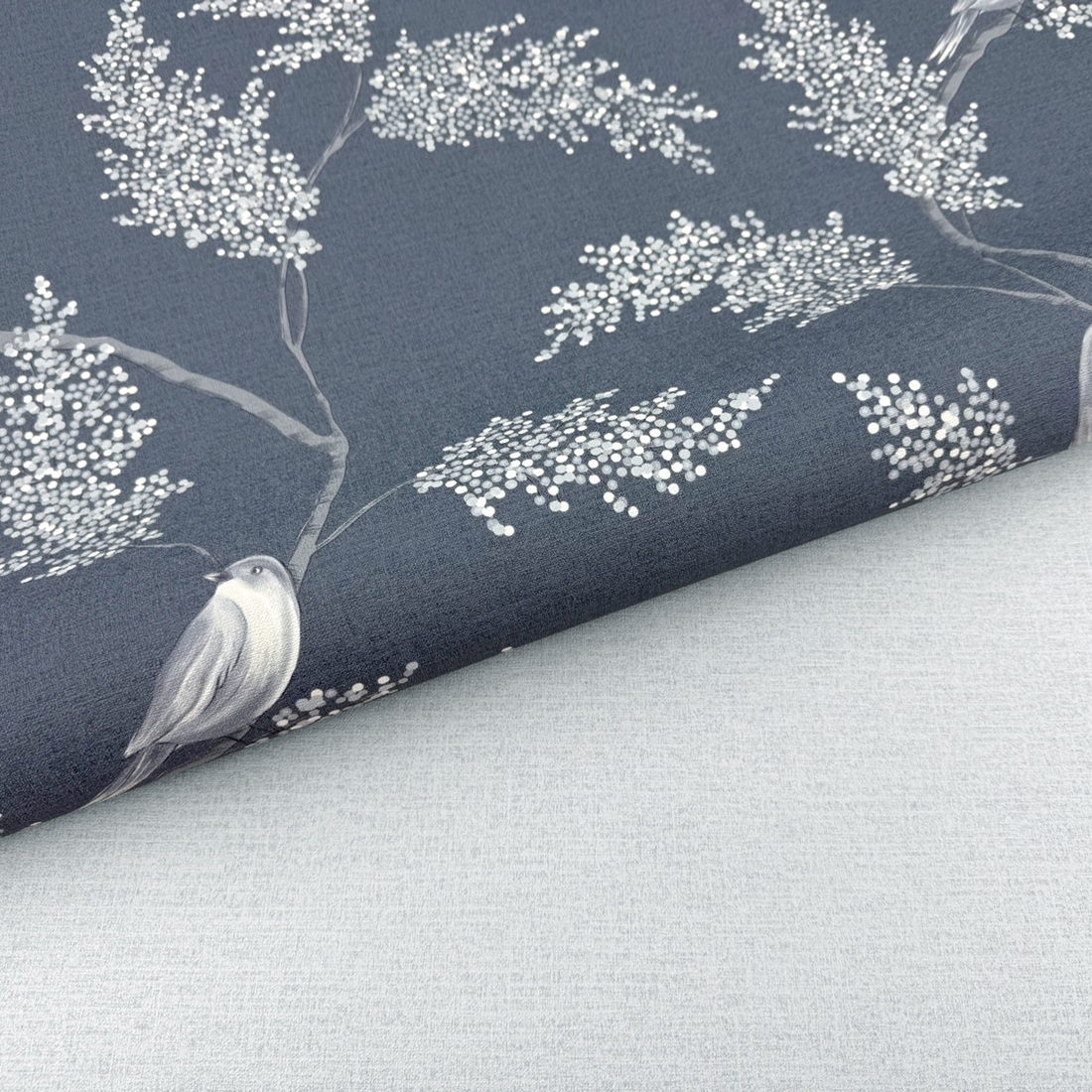 Обои Erismann Visavi 61053-06 серые однотонные 1,06х10 м