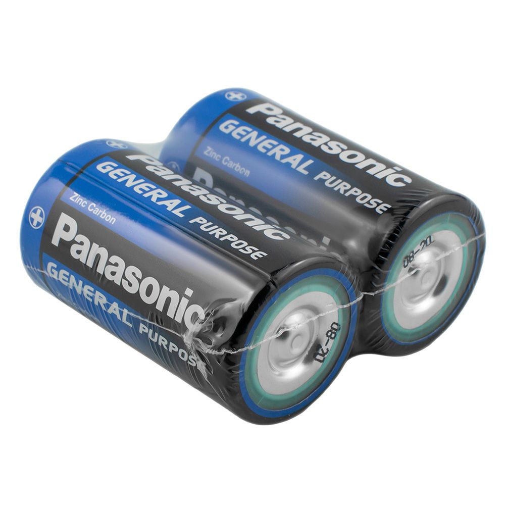 Батарейка солевая Panasonic General Purpose R14(C) 2 шт