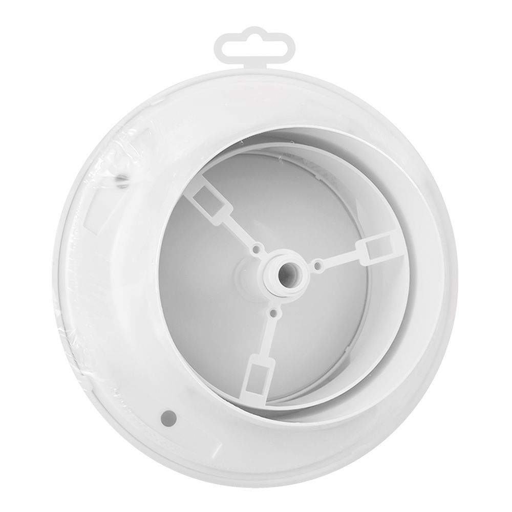 Анемостат приточно-вытяжной регулируемый с фланцем АБС D100, 10АПВП