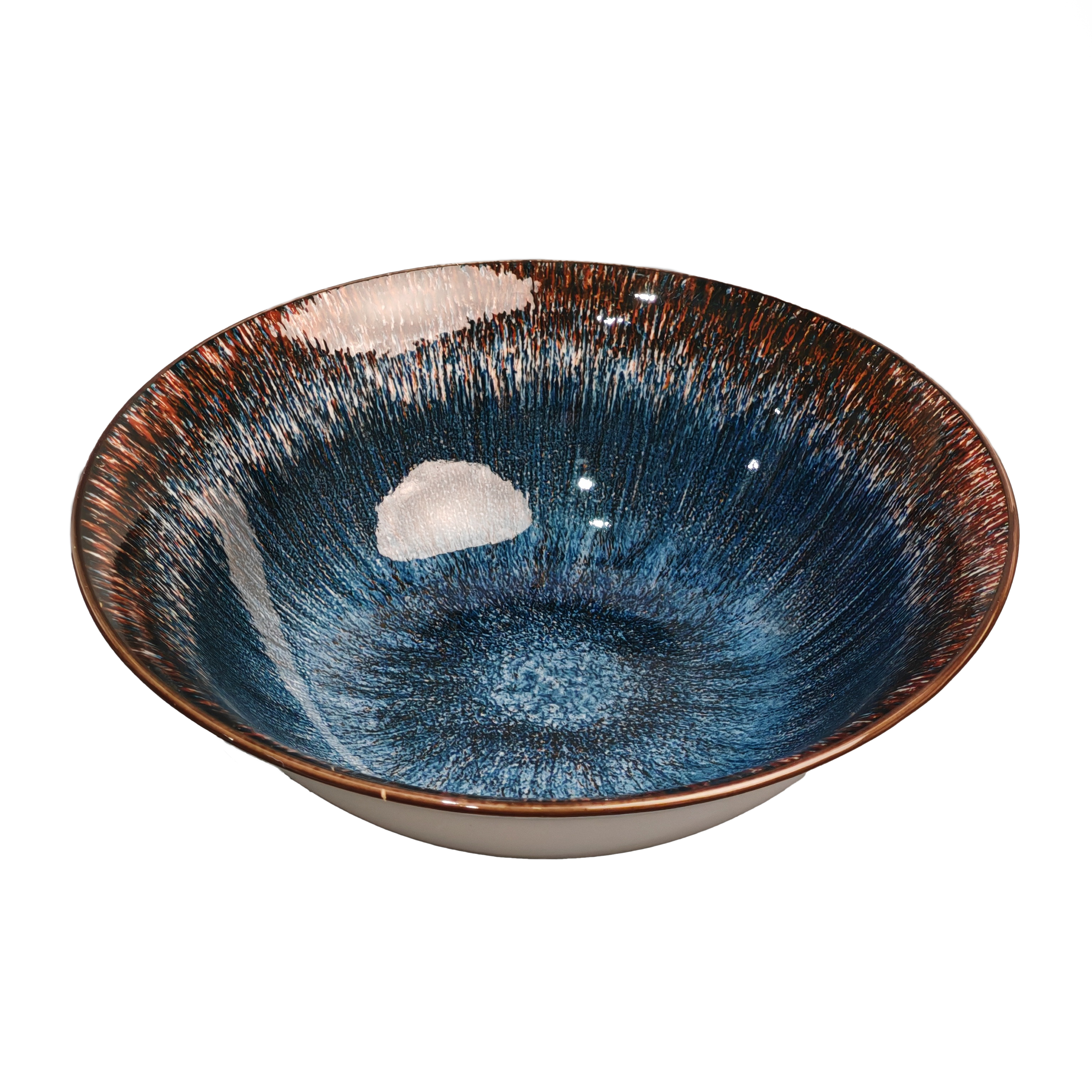 Тарелка глубокая 20х6 см керамика 2025-1229