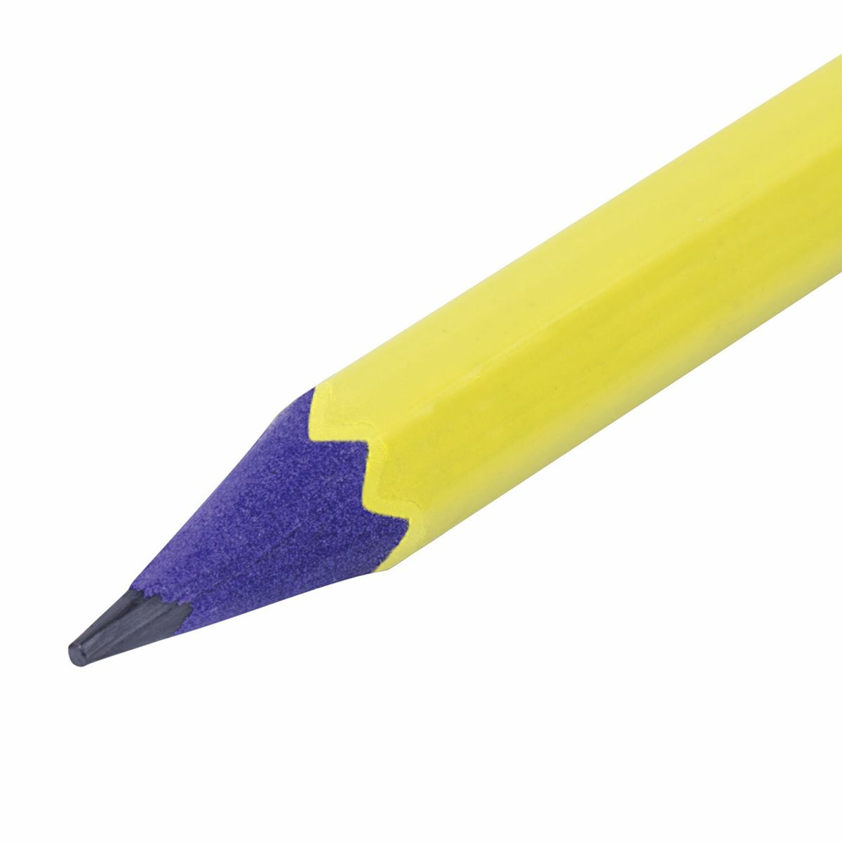 Карандаш чернографитный ЮНЛАНДИЯ НВ с резинкой