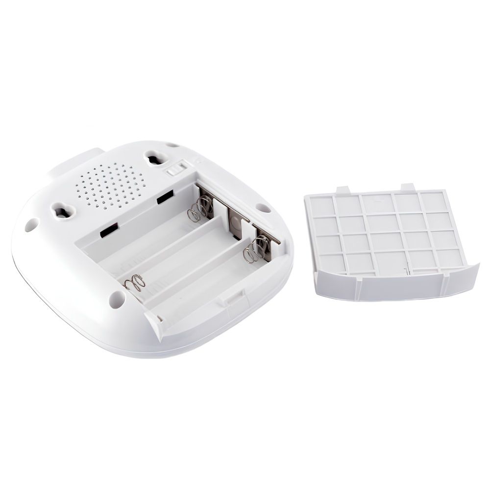 Звонок беспроводной на батарейках МЕЛОДИКА Б250v.2 белый 36 мелодий, 4 ур. громк., влагозащ. кнопка