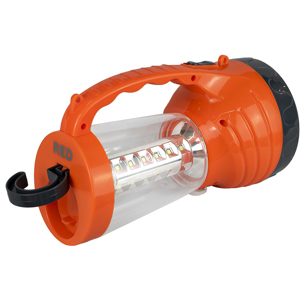 ФОНАРЬ  324 Светлячок аккум.,3LED 1W + кемпинг 24SMD