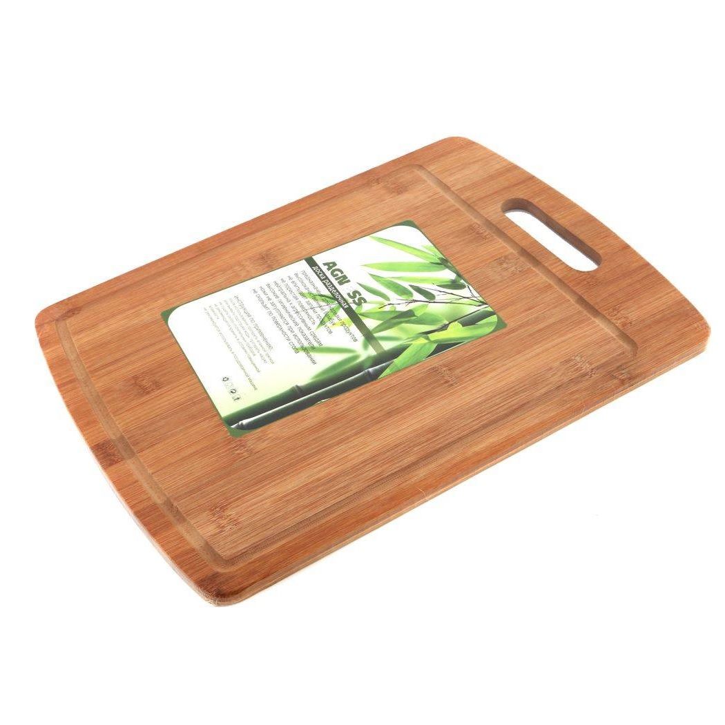 Доска разделочная Agness бамбук 40х30х1 см 897-029