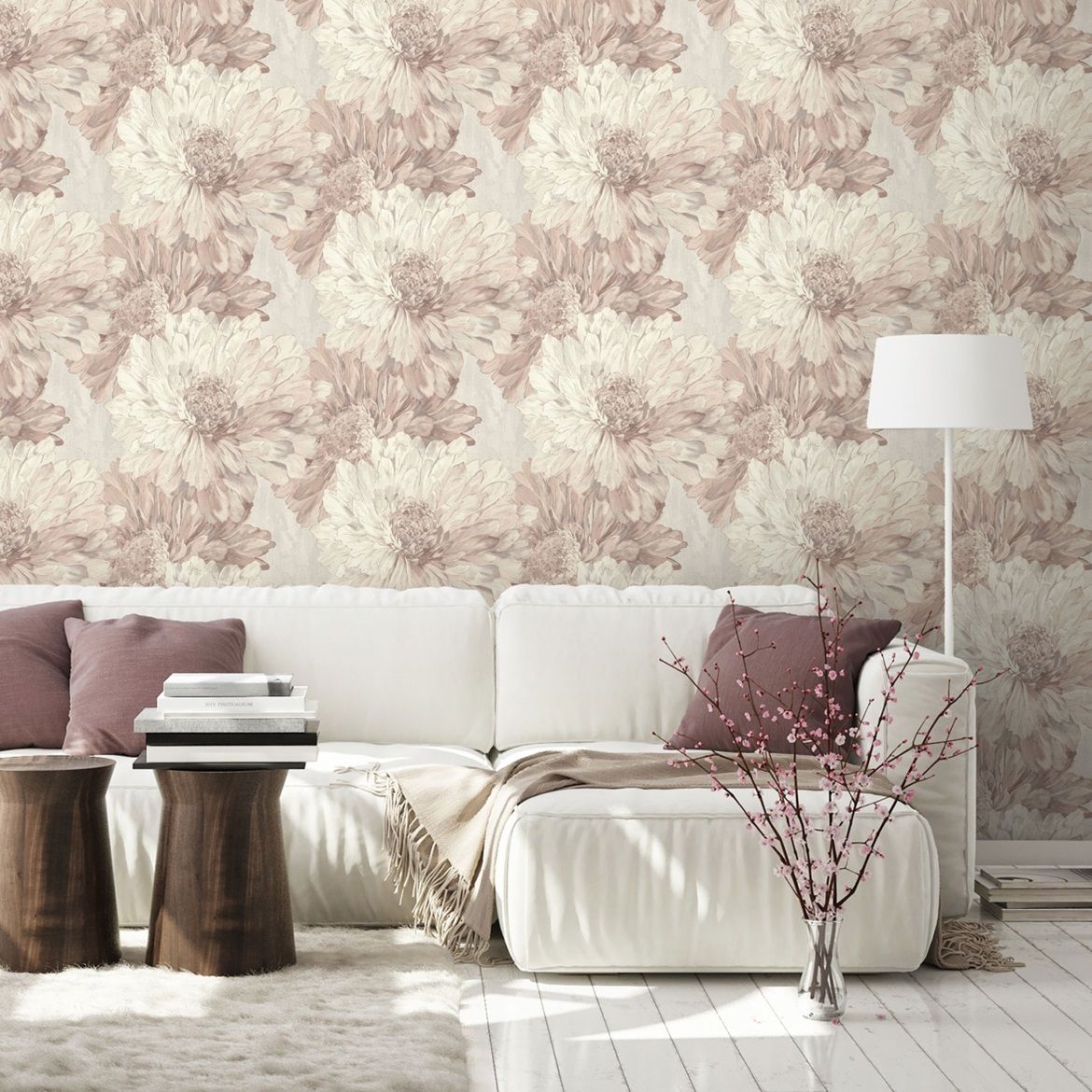 Обои 7253-01 Euro Decor 1,06х10 м Stella бежевый