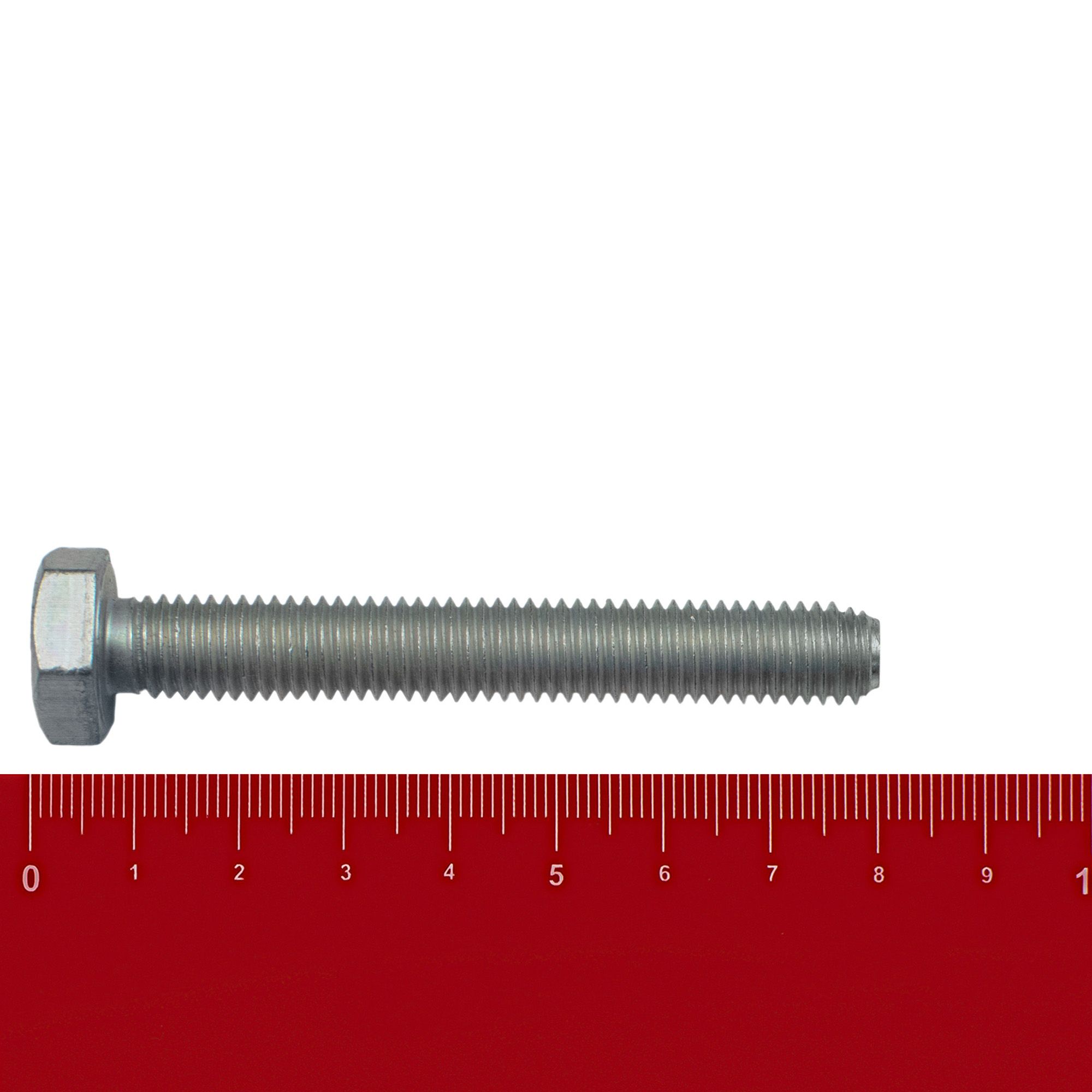 Болт DIN 933 М10х70 мм вес