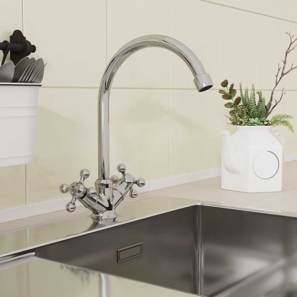Смеситель для кухни Milardo Duplex DUPSB0JM05
