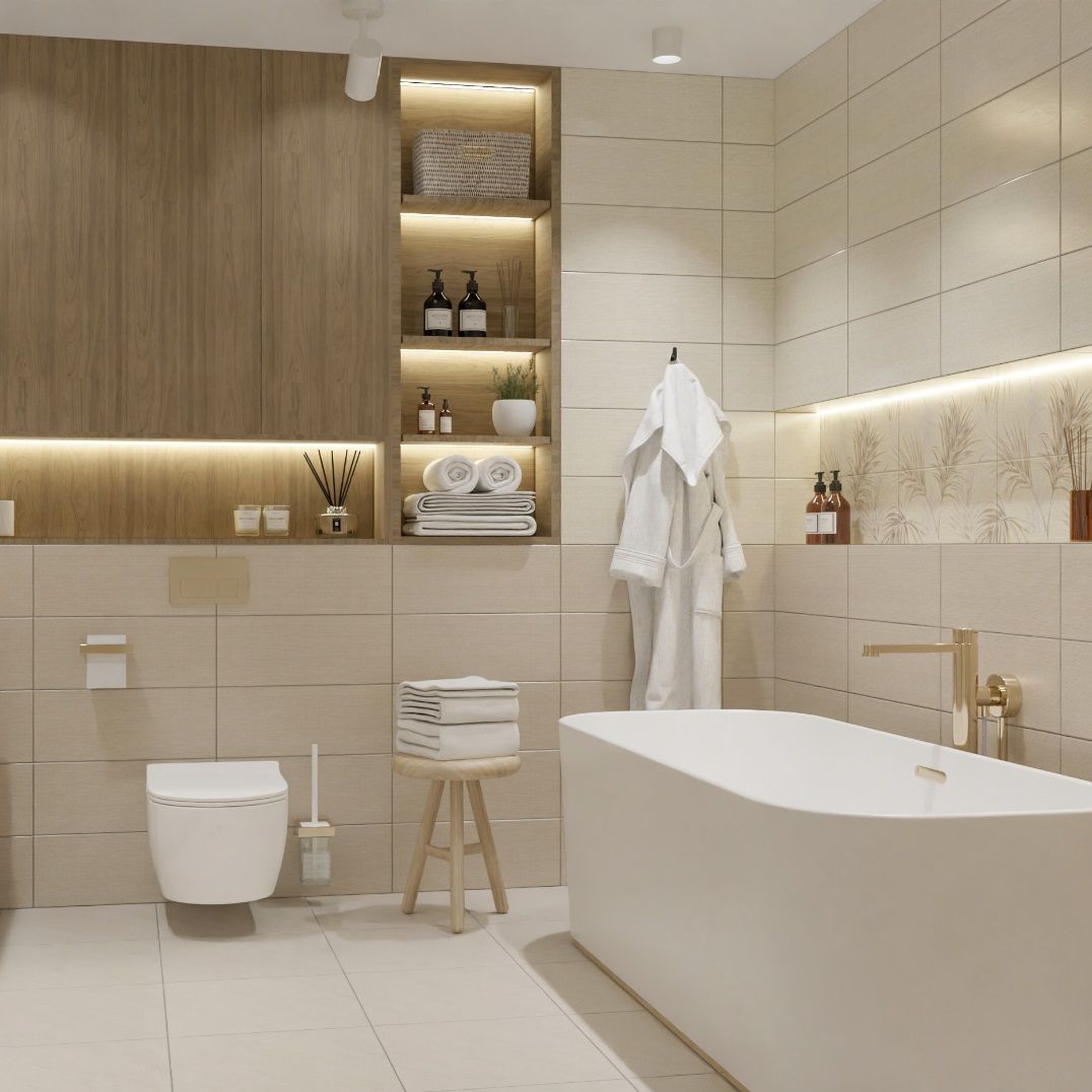 Плитка настенная Azori Veneziano Seta верх 20,1x50,5 cм бежевая 1,52 м2