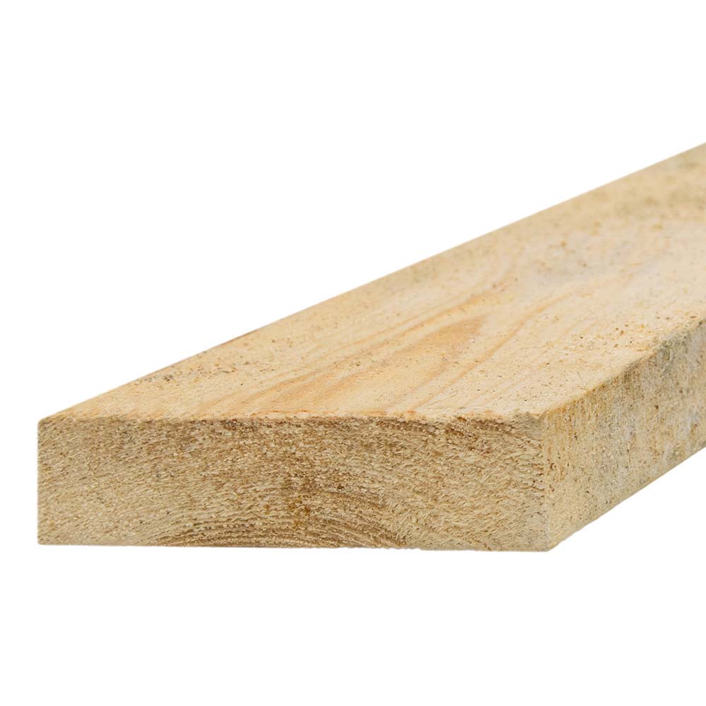 Доска обрезная 25х150х3000 мм хвоя