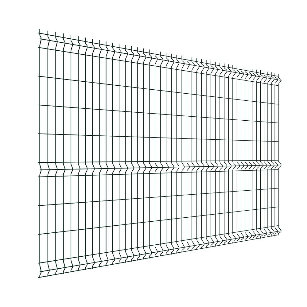 Панель 3D забора Light 1730х2500 мм RAL 6005 зеленый