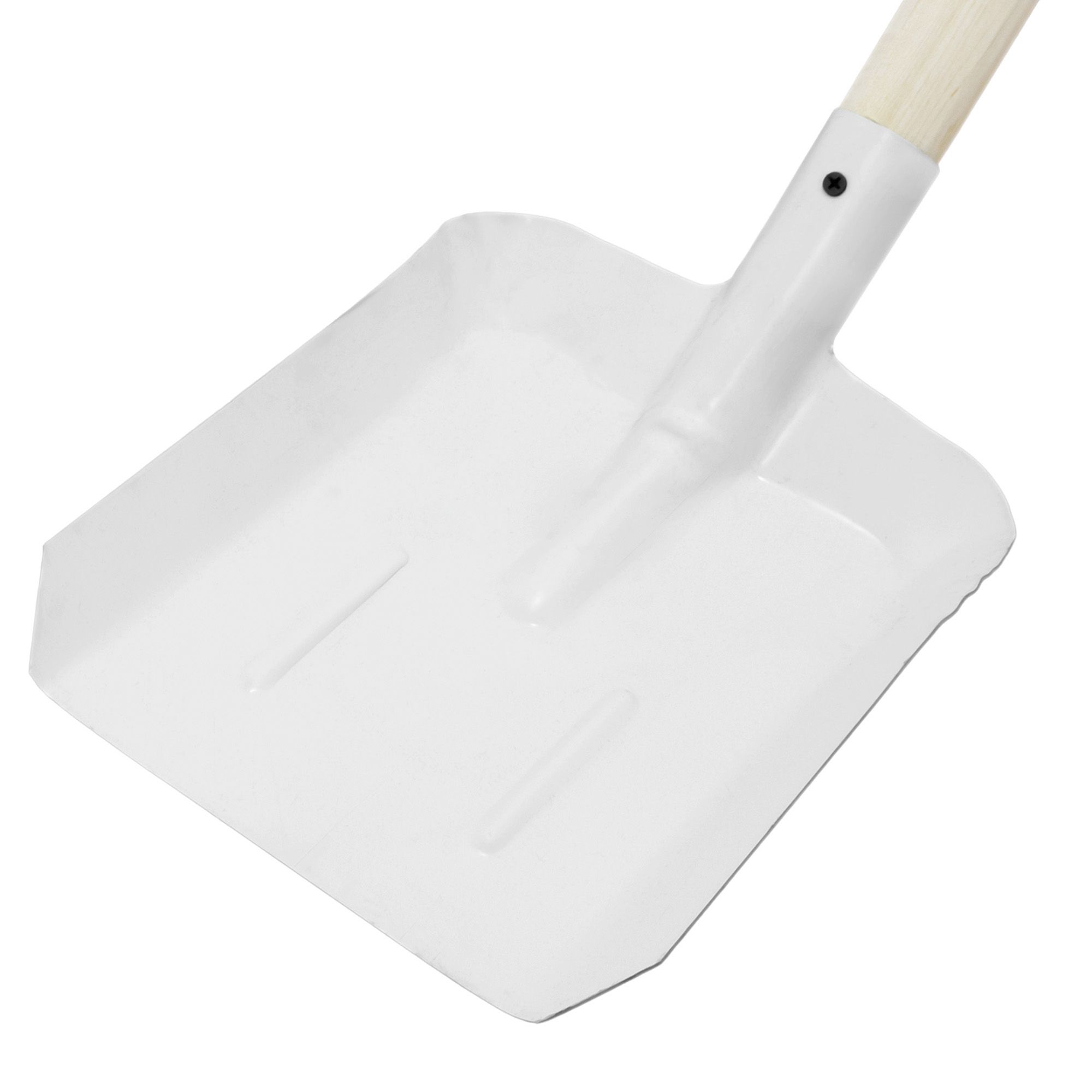 Лопата совковая с ребрами жесткости с черенком