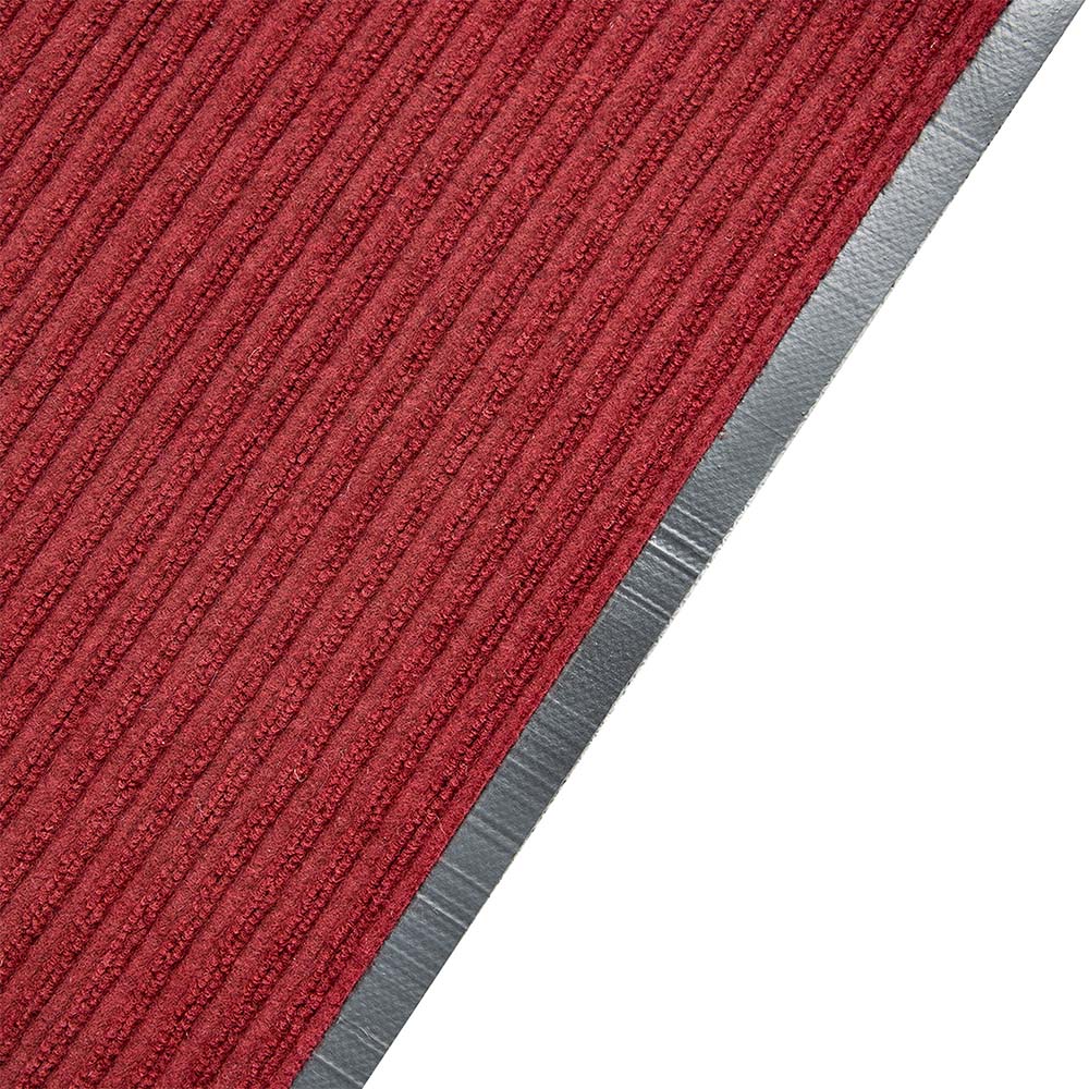 Коврик влаговпитывающий ребристый 40х60 см красный