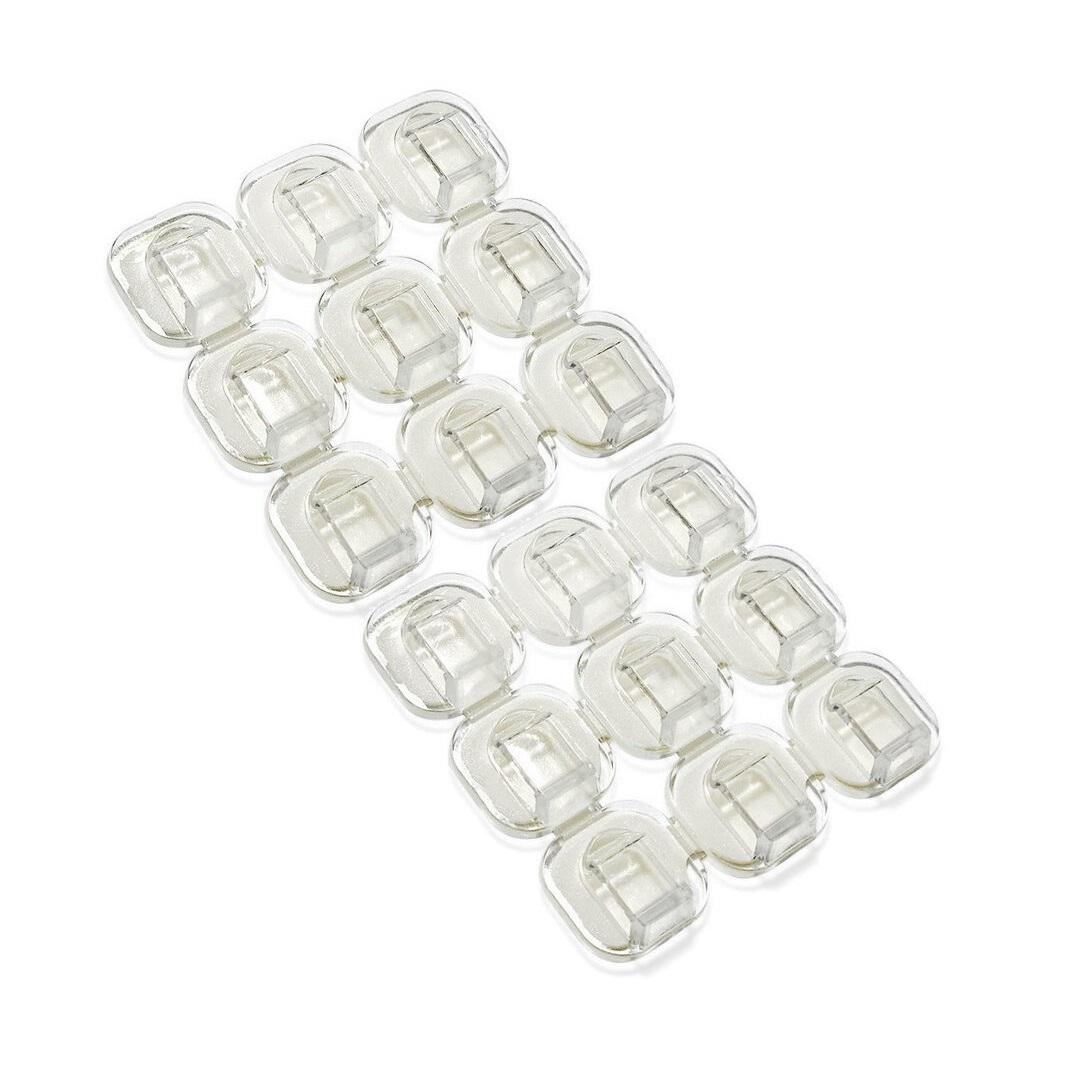 Набор крючков для крепления электрогирлянд и занавесов 18 шт 2024-3170