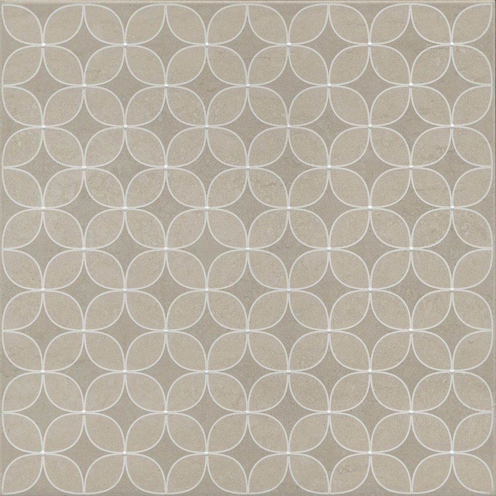 Декор Kerama Marazzi Туф 40,2x40,2 см 8 мм бежевый светлый матовый 0,648 м2